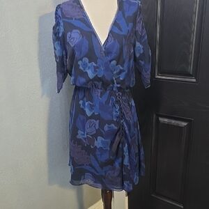 Ted Baker Blue Floral Mini Dress